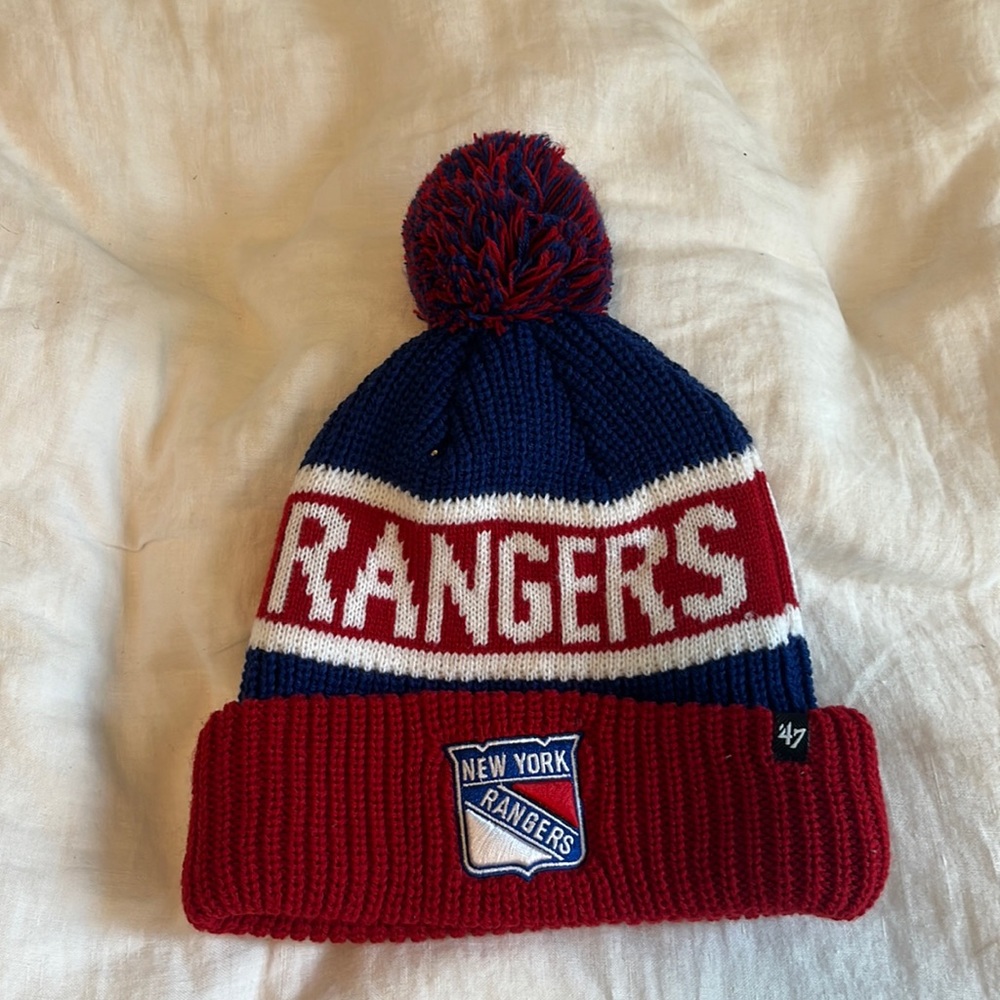 NWOT New York Rangers Beanie